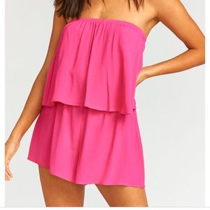 SMYM Hot Pink Thelma Romper